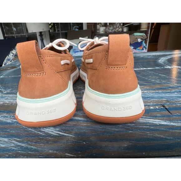 Cole Haan Zerogrand Regatta Boat shoe, Womens size 9, Tan, NWOT - Picture 9 of 9
